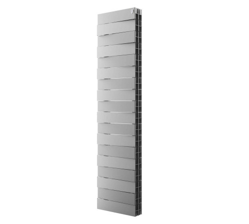 Радиатор биметаллический Royal Thermo PianoForte Tower 300 Silver Satin 18 секций НС-1345748