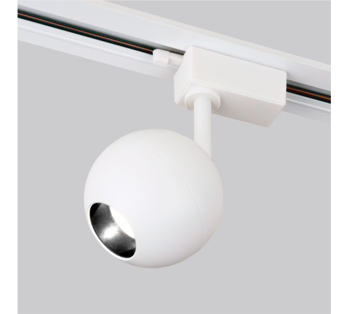 Трековый светодиодный светильник для однофазного шинопровода Ball Белый 12W 4200K LTB77