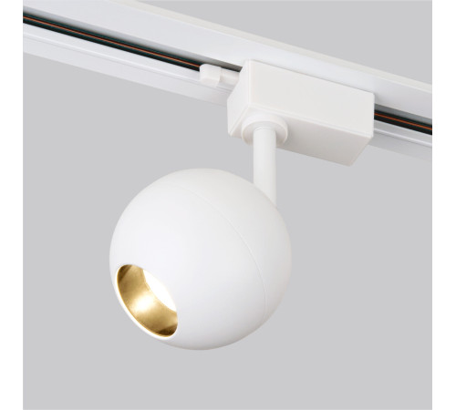 Трековый светодиодный светильник для однофазного шинопровода Ball Белый 12W 4200K LTB77