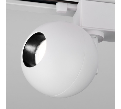 Трековый светодиодный светильник для однофазного шинопровода Ball Белый 8W 4200K LTB76