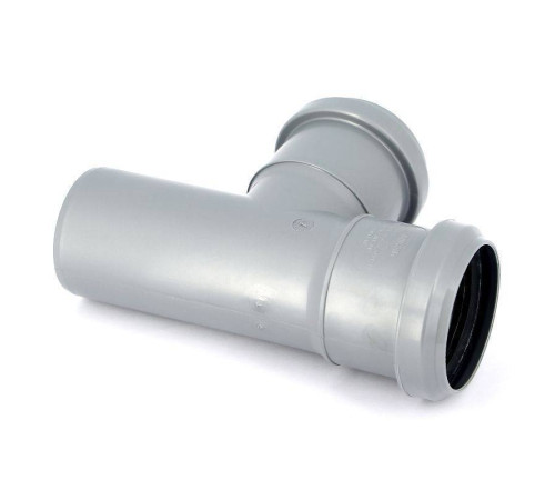 Тройник канализационный Sinikon Стандарт 50x50 мм 87° 508017.R