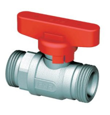 Кран шаровой FAR 3/4 НР бабочка красный 3067 34RC