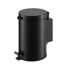 Ведро для мусора настенное KEUCO PLAN 3 л черный матовый 14977 370000