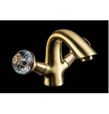 Смеситель для раковины Boheme Flora бронза матовая 311-FL