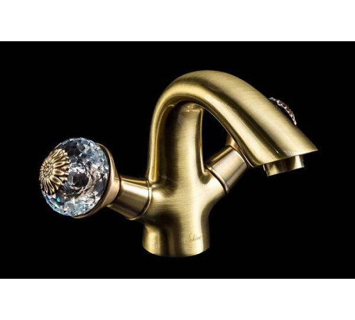 Смеситель для раковины Boheme Flora бронза матовая 311-FL