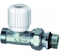 Вентиль термостатический прямой FAR с преднастройкой 1/2 x M24x19 EPDM FT 1638 C12