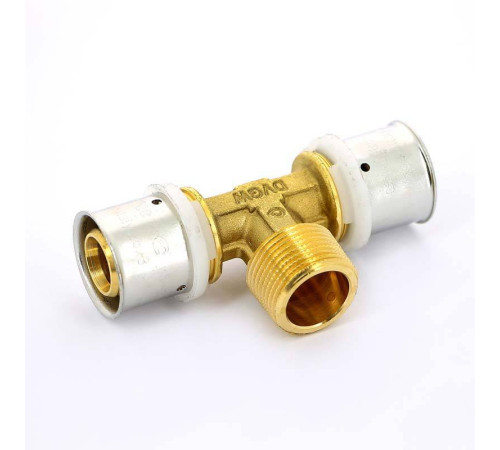 Тройник пресс с наружной резьбой Uni-Fitt 26х3/4х26 708G8380