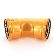 Угол пресс 45° Viega Profipress 108 мм медь 476922