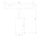 Умный трековый светильник 5W 2700-6500K Dim Cantors Slim Magnetic 85071/01