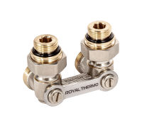 Узел нижнего подключения угловой Royal Thermo 1/2x3/4 дюйма EK RTE 07.0002