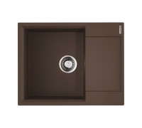 Кухонная мойка Omoikiri Daisen 65T DC Tetogranit 65х51 см крыло справа темный шоколад 4993518