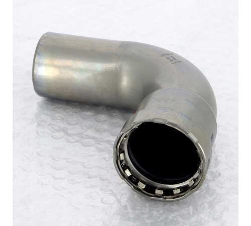 Отвод однораструбный 90° Viega Megapress пресс оцинкованная сталь 1 1/2 694678