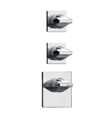 Наружная часть термостата для душа Bossini Apice High Flow с отдельными панелями хром Z035203.030