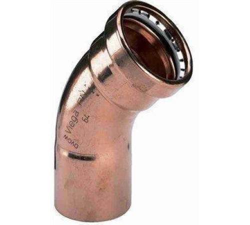 Угол-вставка 90° пресс Viega Sanpress Inox XL 64 мм нержавеющая сталь 577773