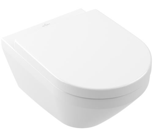 Унитаз подвесной Villeroy & Boch Architectura Combi-Pack TwistFlush с сиденьем SoftClosing 4694CL01