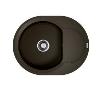 Кухонная мойка Omoikiri Sakaime 60E-DC Tetogranit 60x47 см темный шоколад 4993205