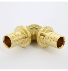 Угол аксиальный Uni-Fitt 25 мм латунь 743G8800