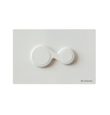 Клавиша смыва Artceram MONET 245х163 мм 2 режима белый глянцевый 701.000.05