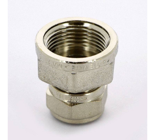 Муфта обжимная никелированная Tiemme 16x3/4 ВР 1600035