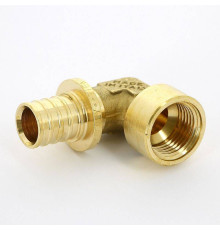 Угол аксиальный Uni-Fitt 20x1/2 ВР латунь 744G7200