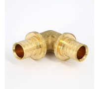 Угол аксиальный Uni-Fitt 20 мм латунь 743G7700