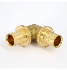 Угол аксиальный Uni-Fitt 20 мм латунь 743G7700