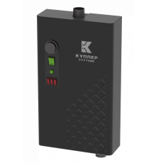 Котел отопительный твердотопливный Теплодар Куппер Спутник (2.0) - 6 черный АОК.88.000.00-03