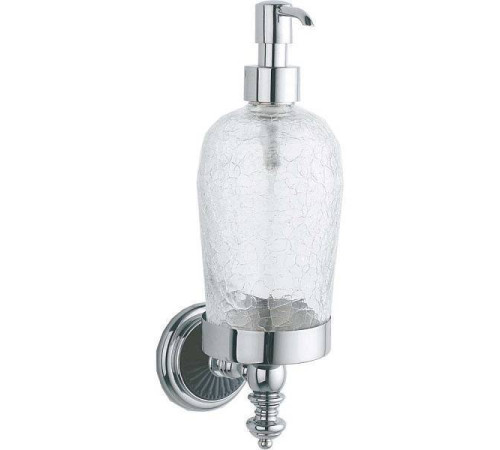 Дозатор для жидкого мыла Boheme Vogue подвесной хром 10197