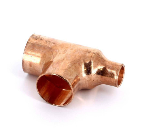 Тройник медный Viega под пайку 28х15х28 мм 109424