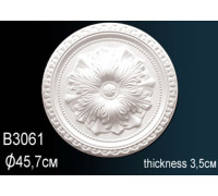 Розетка потолочная Perfect B3061 полиуретановая 610 мм B3061