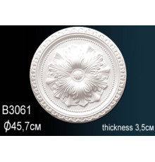 Розетка потолочная Perfect B3061 полиуретановая 610 мм B3061