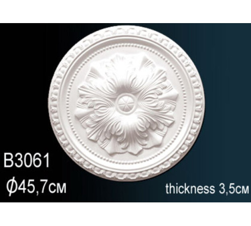 Розетка потолочная Perfect B3061 полиуретановая 610 мм B3061