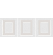 Декор Kerama Marazzi Вилланелла Геометрия белый 15х40 см MLD\A68\15000