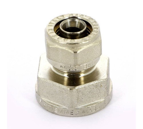 Муфта обжимная никелированная Tiemme 16x3/4 ВР 1600035