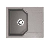 Кухонная мойка Omoikiri Yonaka 61-GR Artgranit 61.5x51 см leningrad grey 4993636