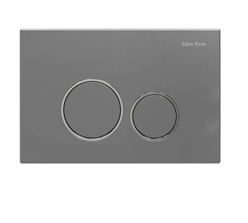 Клавиша смыва Allen Brau Priority серебро сатин 9.20001.MG