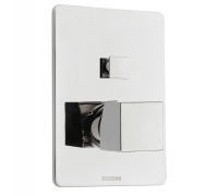 Смеситель для душа Bossini Cube встраиваемый внешняя часть хром Z00063.030