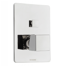 Смеситель для душа Bossini Cube встраиваемый внешняя часть хром Z00063.030