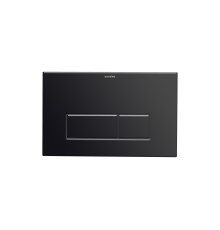 Кнопка смыва для инсталляции Boheme нержавеющая сталь shine gun metall 669-SGM