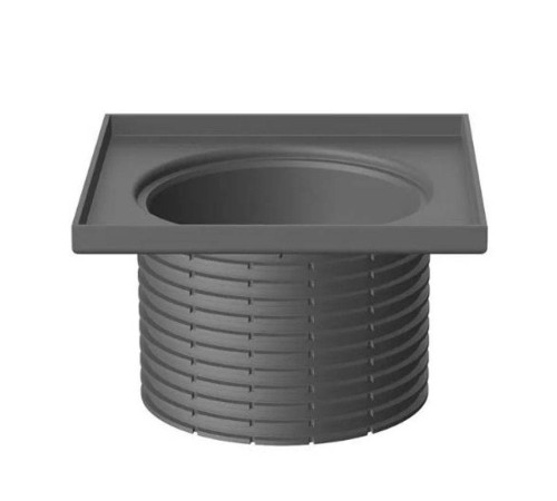 Трап Fachmann T 310.0 SNsP 122x122 мм горизонтальный выпуск 50/75/110 мм сухой сифон 04.079