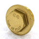 Заглушка резьбовая наружная Uni-Fitt 1 1/4 608G5000