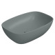 Раковина-чаша накладная GSI Nubes 500x350 мм овальная Agave Matte 9784PVC04