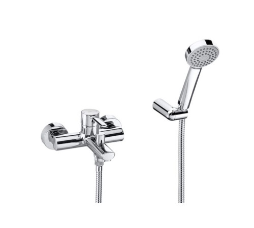 Смеситель для ванны Roca Targa с душевым комплектом 75A0160C0M