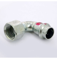 Угол 90° пресс-В Viega Prestabo оцинкованная сталь 15 мм x 1/2 601300