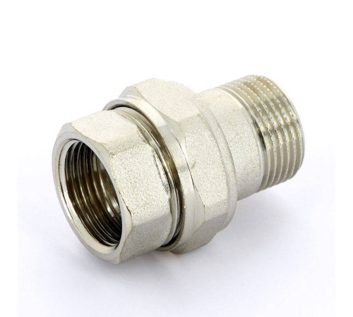 Разъемное соединение НВ Uni-Fitt прямое никелированное с O-ring 3/4 650N3000