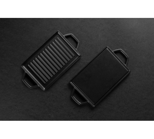 Сковорода-гриль Hascevher 15х22 см Black Mat A550022