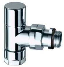 Вентиль запорный угловой FAR TopFAR 1/2 гайка M24x19 EPDM серебро FL 0128 12P