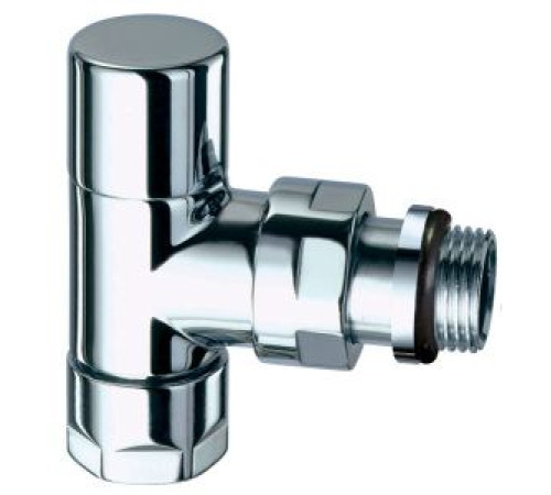 Вентиль запорный угловой FAR TopFAR 1/2 гайка M24x19 EPDM серебро FL 0128 12P