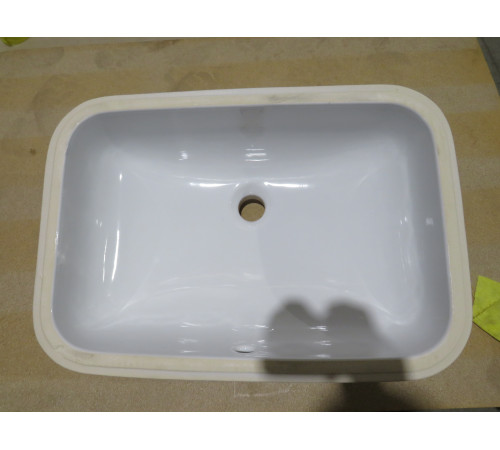 Раковина встраиваемая снизу GSI Pura 550х380 мм белый глянцевый 724311_УЦ/3