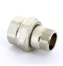 Разъемное соединение НВ Uni-Fitt прямое никелированное с O-ring 3/4 650N3000